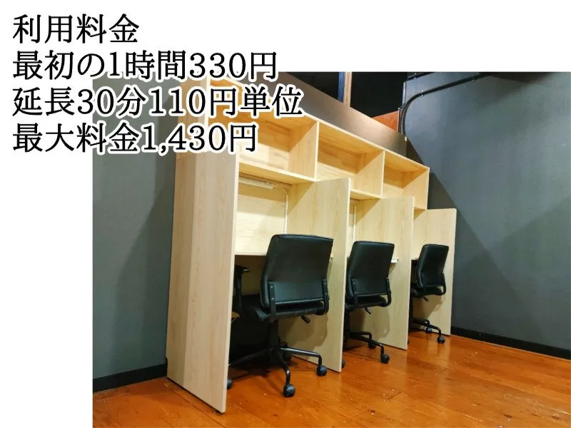万代自習室 写真