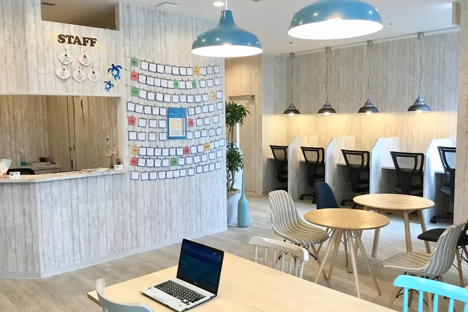 勉強カフェ 名古屋グローバルゲートスタジオ 写真