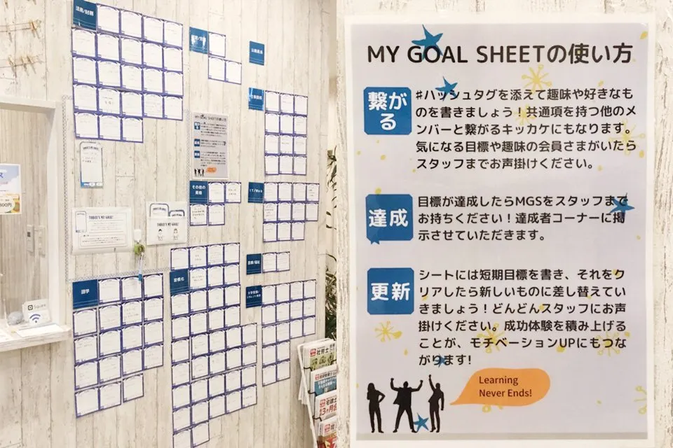 勉強カフェ 名古屋グローバルゲートスタジオ 写真