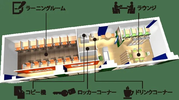 勉強カフェ 高岡 写真