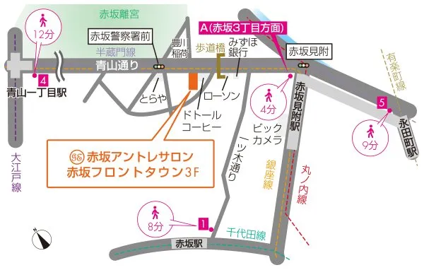 赤坂アントレサロン 写真