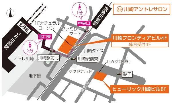 川崎アントレサロン 写真