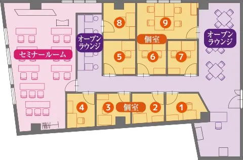 渋谷道玄坂アントレサロン 写真
