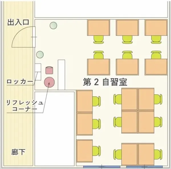 インザフューチャー自習室　天神・赤坂店 写真