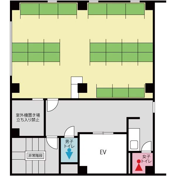 自習室倶楽部 センター南店 写真