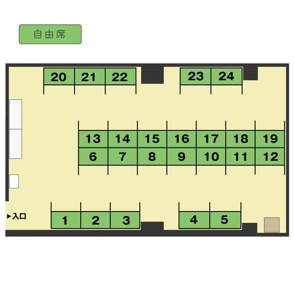 自習室倶楽部 横浜店 写真