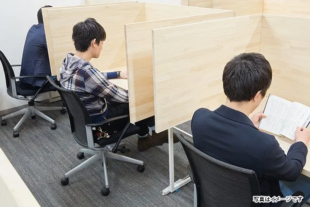会員制自習室 Tsudoian Takasaki 高崎若松自習室 写真
